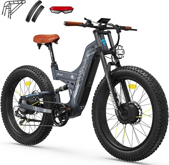 FREESKY 4000W Dual Motor Electric Bike for Adults